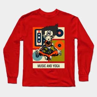 Yoga music Long Sleeve T-Shirt